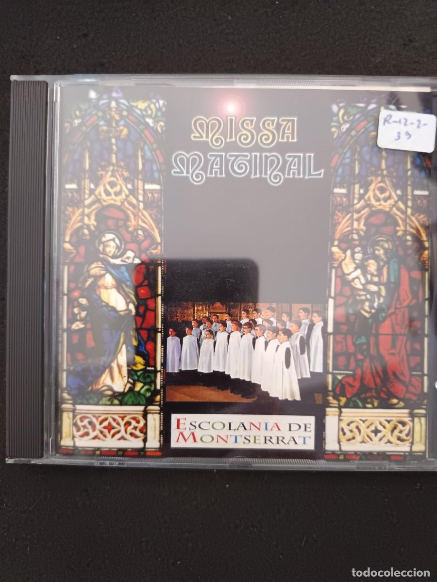 CDs de M&uacute;sica: MISSA MATINAL. ESCOLAN&Iacute;A DE MONTSERRAT. DIRECTOR: IRENEU SEGARRA