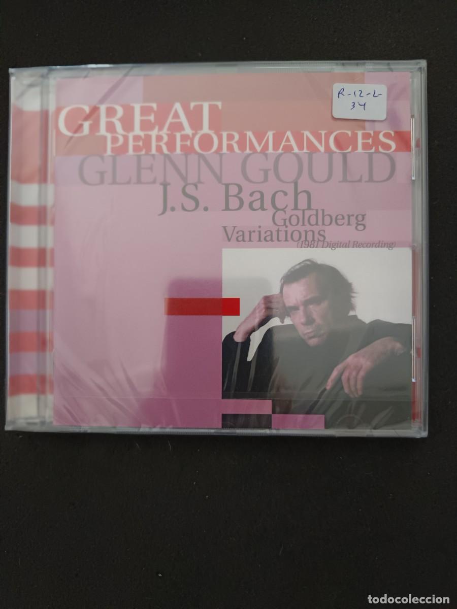 CDs de M&uacute;sica: J. S. BACH. GLENN GOULD. GOLDBERG VARIATIONS (1981 ORIGINAL RECORDING). GREAT PERFORMANCES