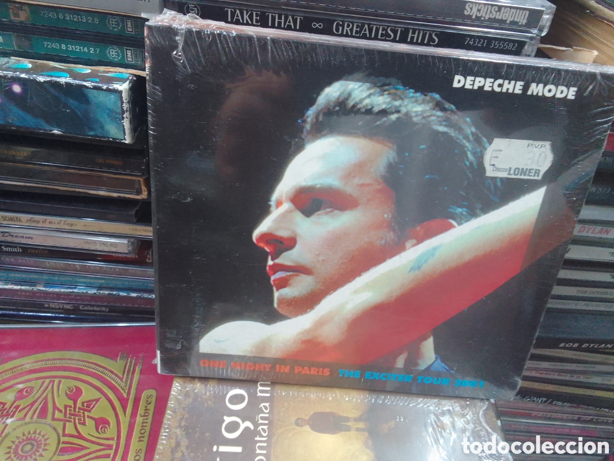 CDs de M&uacute;sica: Depeche mode,one night in Paris,exciter tour 2001