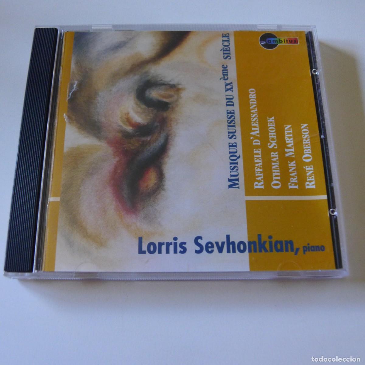 CDs de M&uacute;sica: Lorris Sevhonkian - Raffaele d'Alessandro Musique Suisse Du XX&egrave;me Si&egrave;cle CD