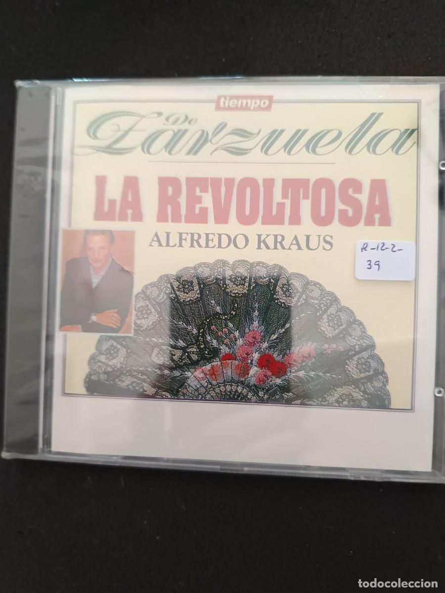 CDs de M&uacute;sica: TIEMPO DE ZARZUELA. LA REVOLTOSA. ALFREDO KRAUS. DIR.: ENRIQUE GARC&Iacute;A ASENSIO