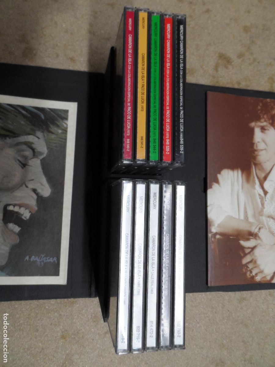 CDs de m&uacute;sica: CAMARON DE LA ISLA - INTEGRAL - CAJA CON LIBRO Y 20 CDS - Foto 3