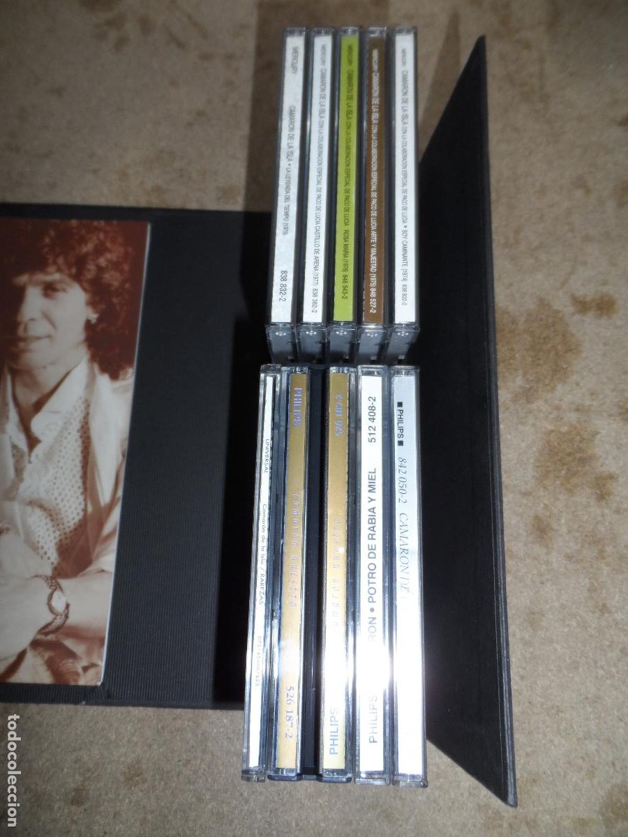 CDs de m&uacute;sica: CAMARON DE LA ISLA - INTEGRAL - CAJA CON LIBRO Y 20 CDS - Foto 5