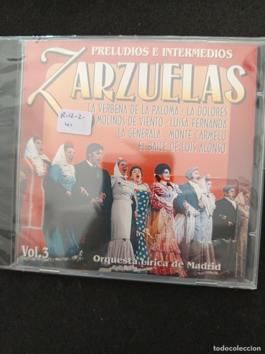 CDs de M&uacute;sica: ZARZUELAS. PRELUDIOS E INTERMEDIOS. VOL. 3. ORQUESTA L&Iacute;RICA DE MADRID