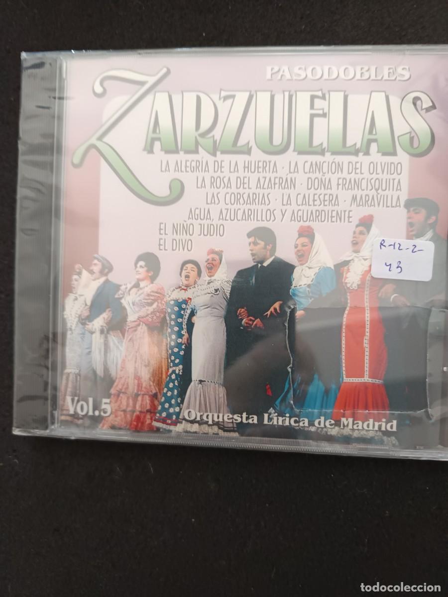CDs de M&uacute;sica: ZARZUELAS. PASODOBLES. VOL. 5. ORQUESTA L&Iacute;RICA DE MADRID