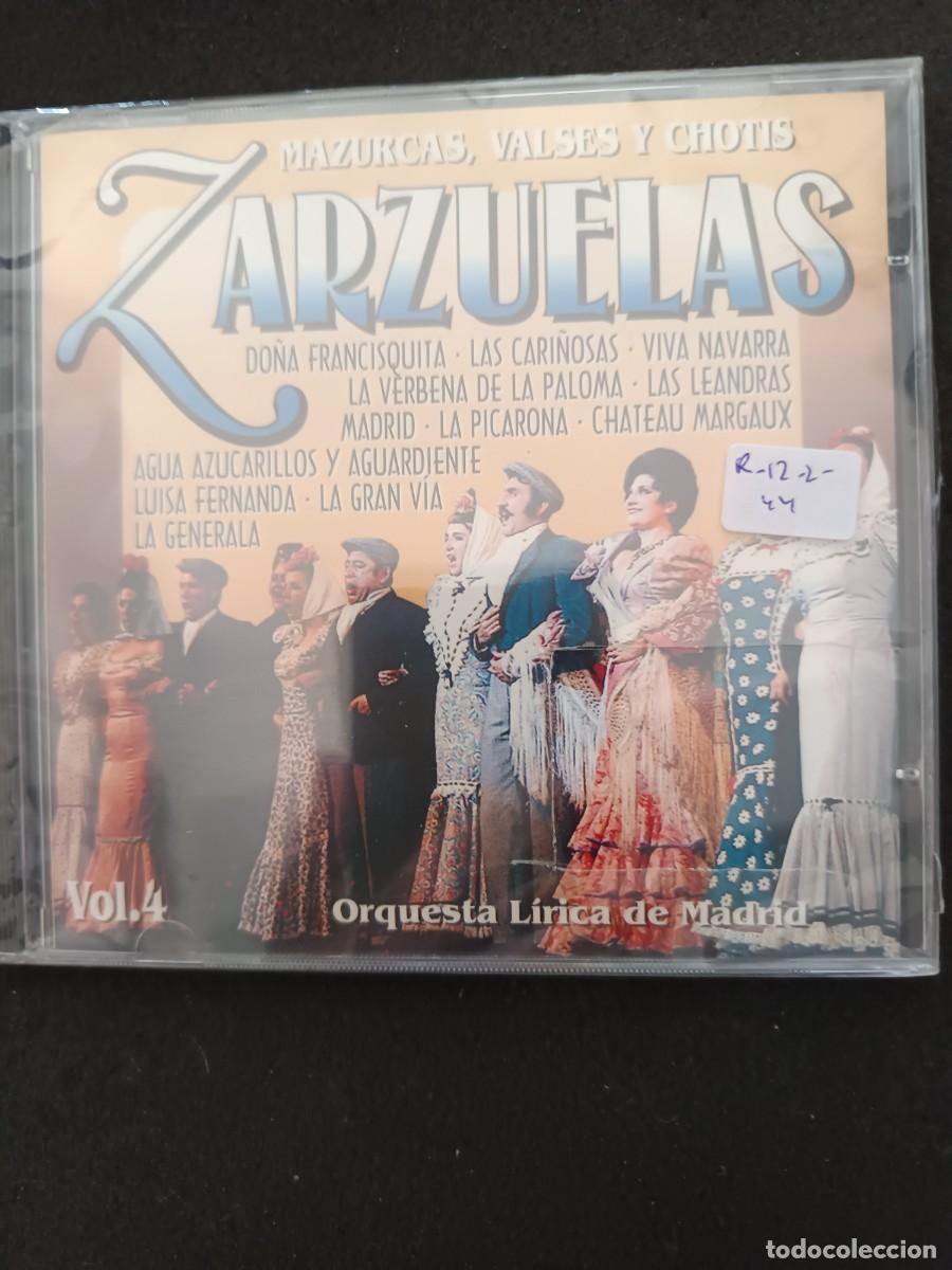 CDs de M&uacute;sica: ZARZUELAS. MAZURCAS, VALSES Y CHOTIS. VOL. 4. ORQUESTA L&Iacute;RICA DE MADRID