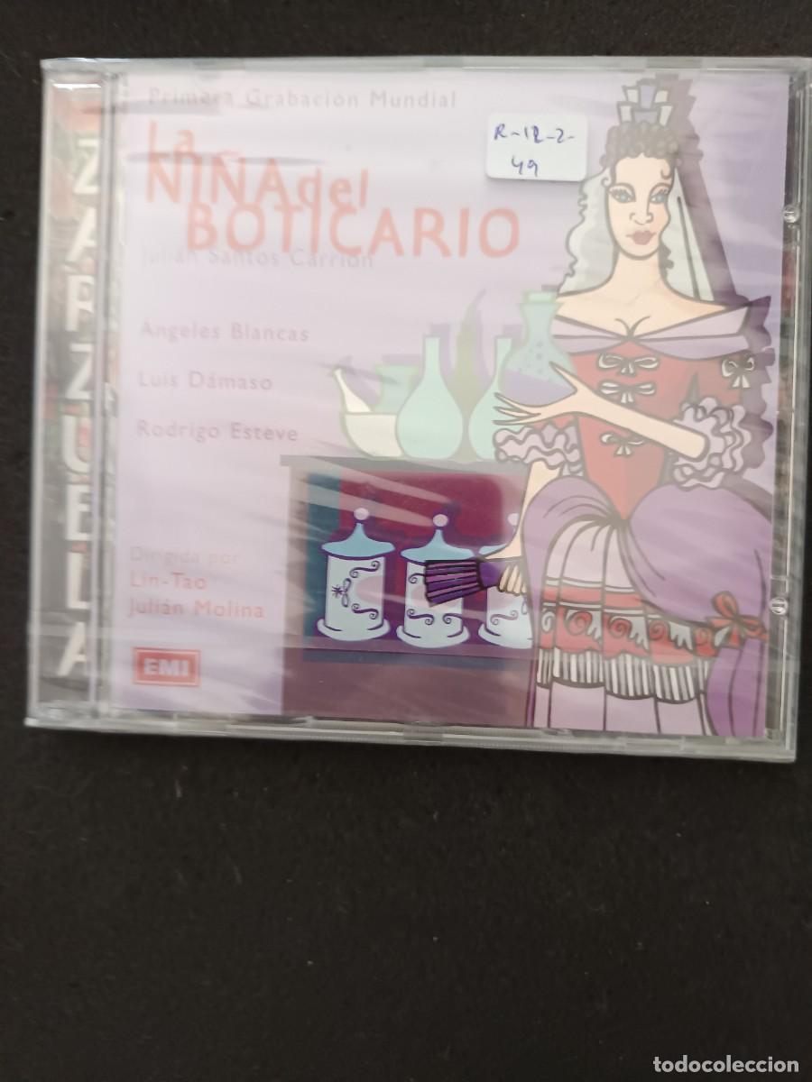 CDs de M&uacute;sica: LA NI&Ntilde;A DEL BOTICARIO (DE JULI&Aacute;N SANTOS CARRI&Oacute;N). DIRIGIDA POR: LIN-TAO / JULI&Aacute;N MOLINA