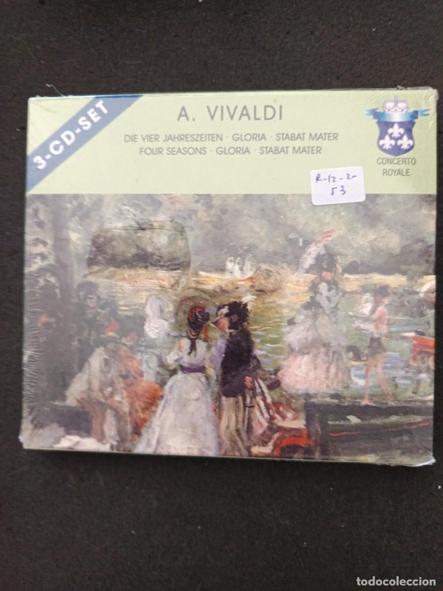 CDs de M&uacute;sica: 3 CD SET. VIVALDI: DIE VIER JAHRESZEITEN. GLORIA. STABAT MATER