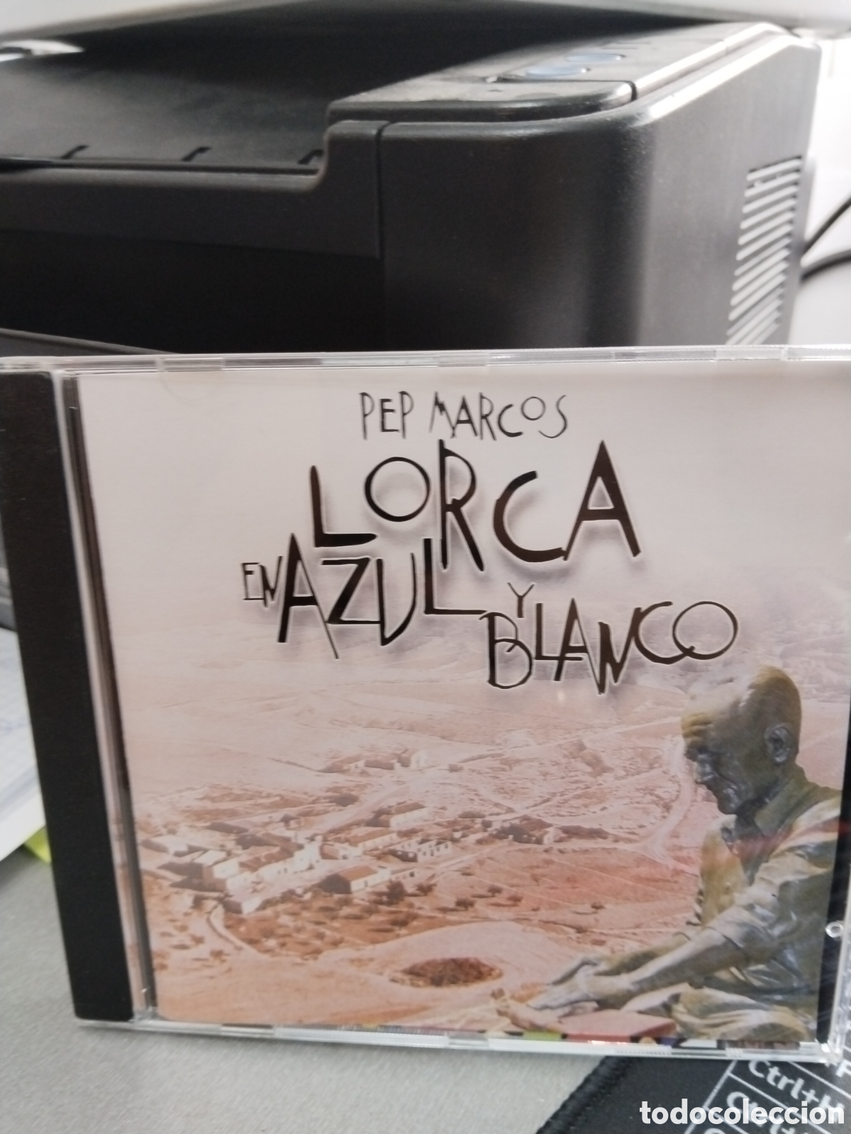 CDs de M&uacute;sica: Pepe Marcos Lorca en azul y blanco
