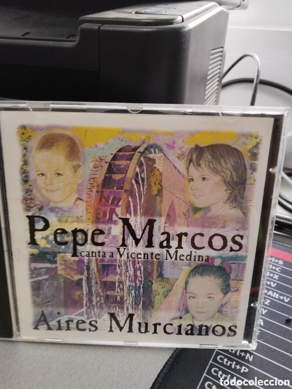 CDs de M&uacute;sica: Pepe Marcos canta Vicente Medina Aires murcianos