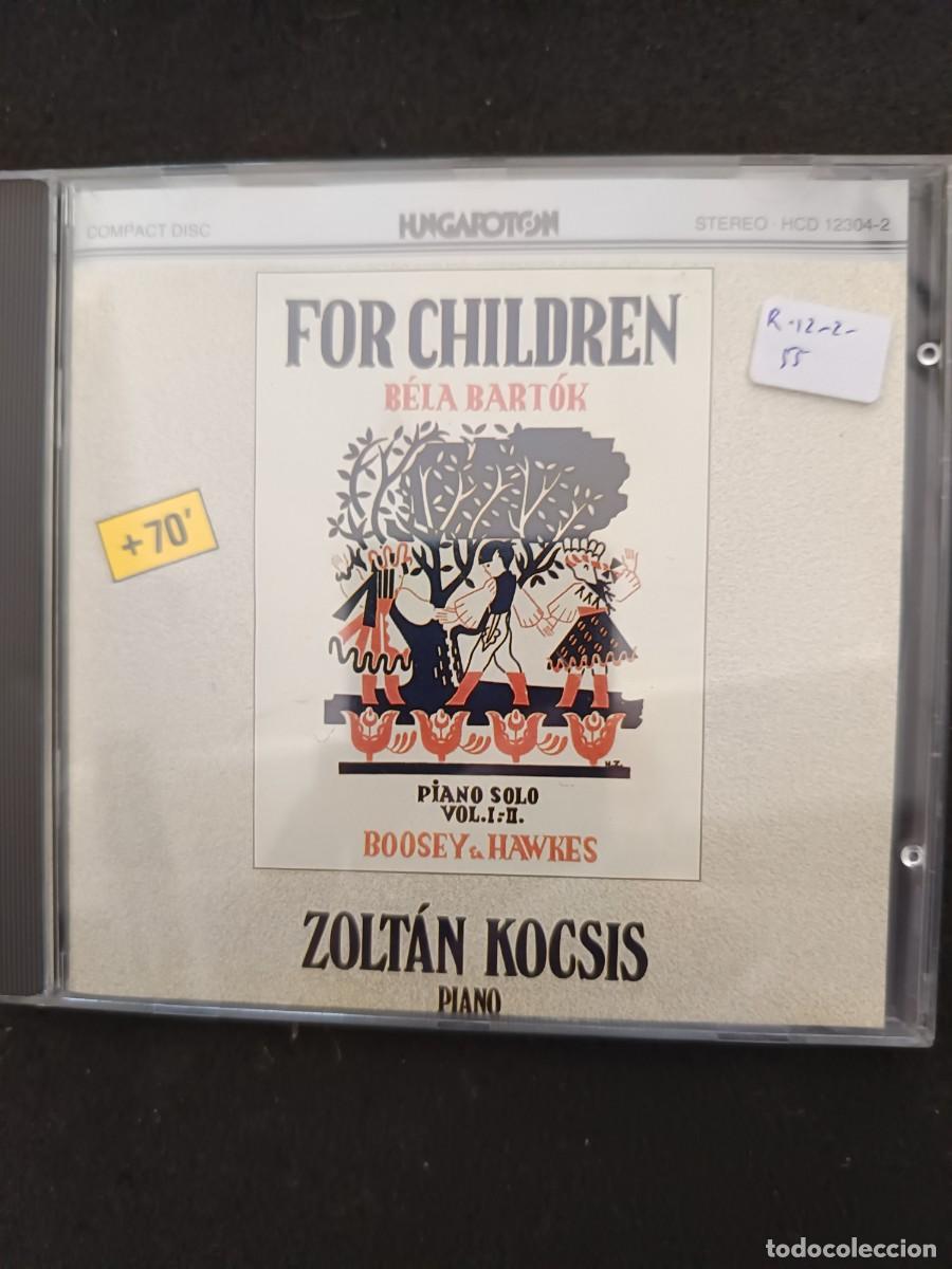 CDs de M&uacute;sica: B&Eacute;LA BART&Oacute;K: FOR CHILDREN. PIANO: ZOLT&Aacute;N KOCSIS (1908-09, REVISED BY THE COMPOSER, JANUARY 1945)