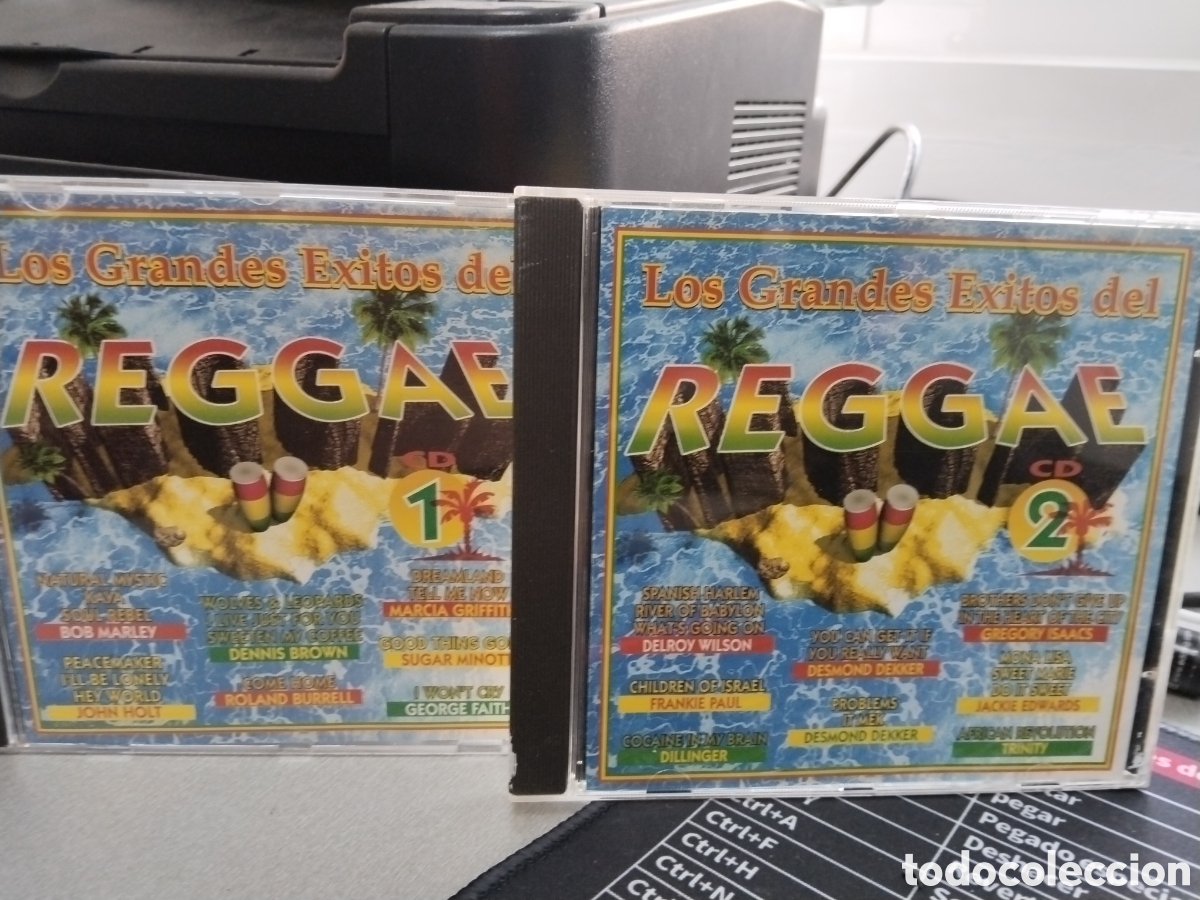 CDs de M&uacute;sica: Los grandes &eacute;xitos del reggae volumen uno volumen dos
