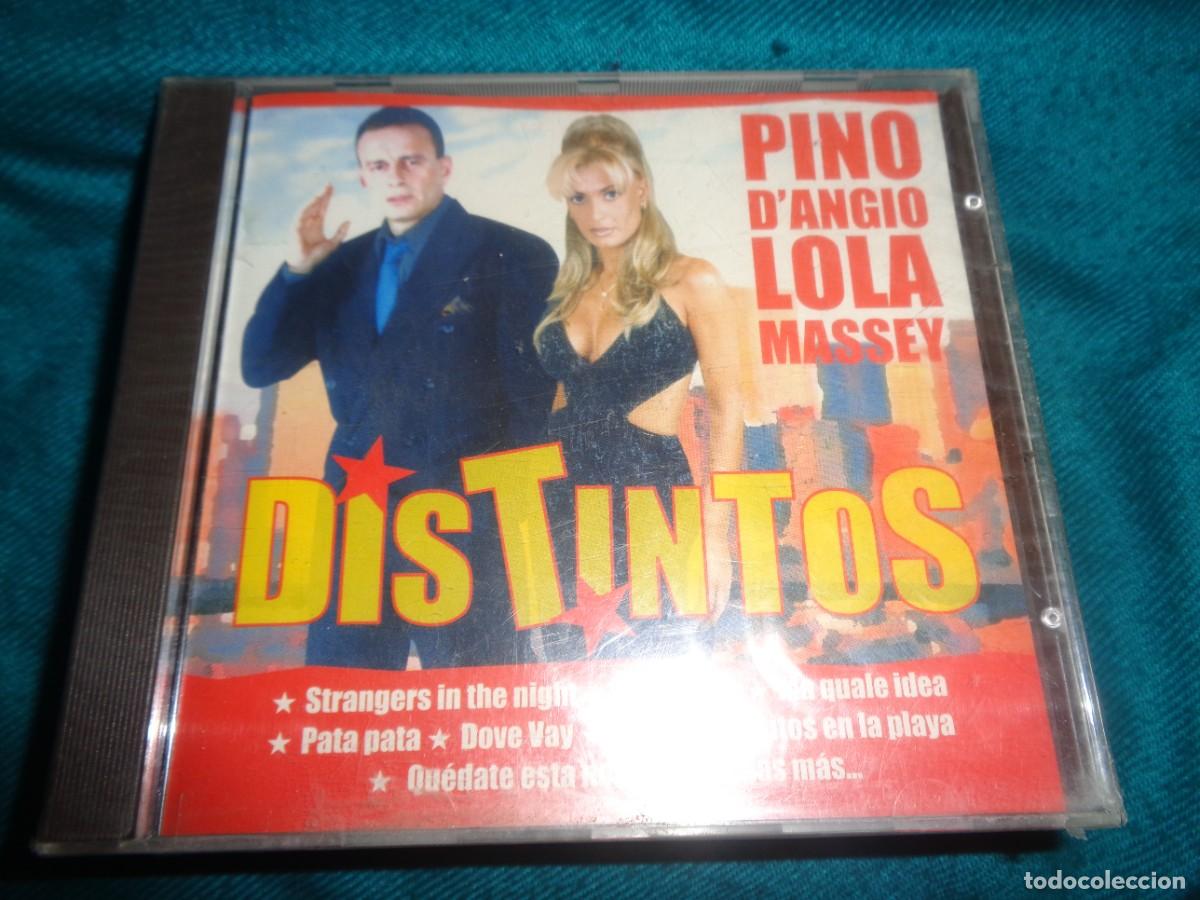 CDs de M&uacute;sica: PINO D&acute;ANGIO / LOLA MASSEY. DISTINTOS. CD. PRECINTADO