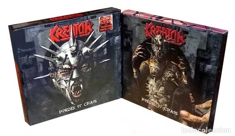 CDs de M&uacute;sica: [CD + DVD CON ESTUCHE]. KREATOR. HORDES OF CHAOS. DIGIPACK.