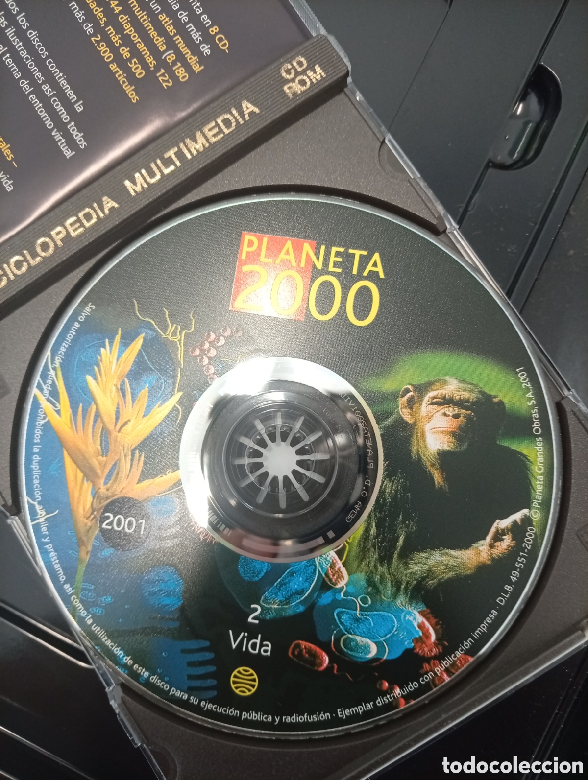 CDs de M&uacute;sica: CD 2 Enciclopedia Multimedia Planeta 2000 -a&ntilde;o 2001-