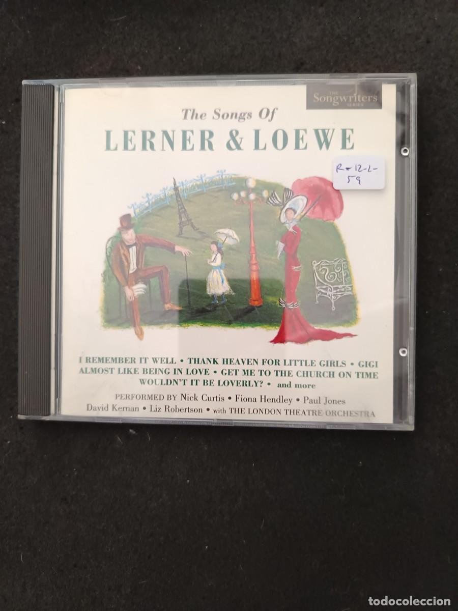 CDs de M&uacute;sica: THE SONGS OF LERNER & LOEWE