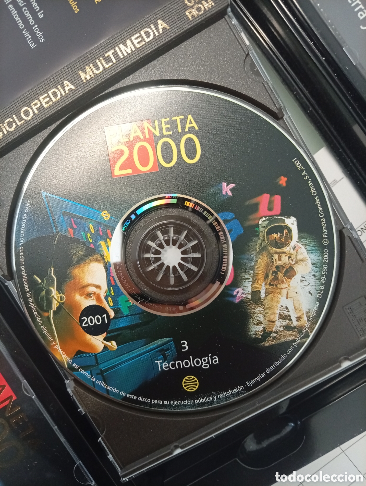 CDs de M&uacute;sica: CD 3 Enciclopedia Multimedia Planeta 2000 - a&ntilde;o 2001-