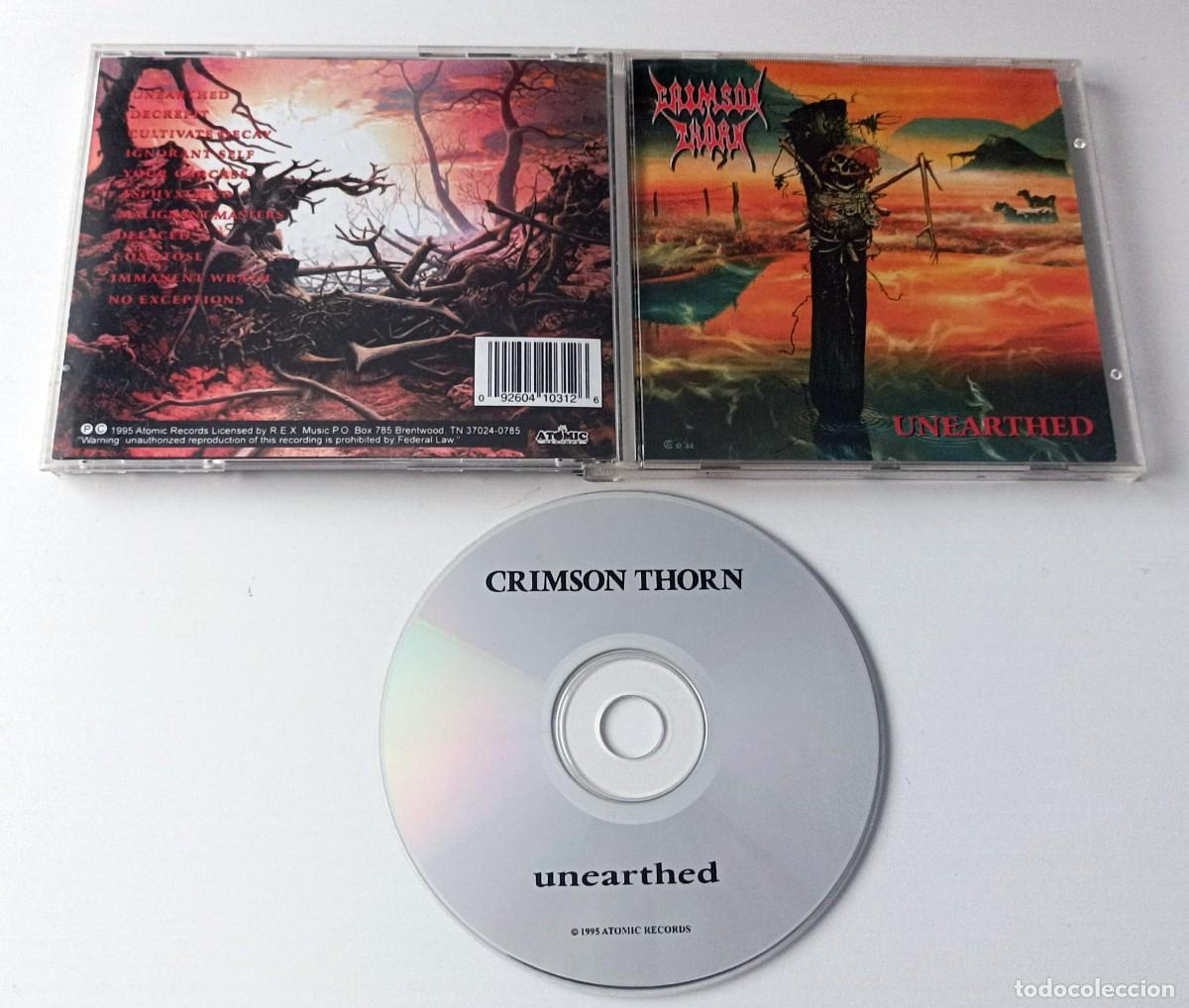 CDs de m&uacute;sica: CD CRIMSON THORN - UNEARTHED - Foto 2