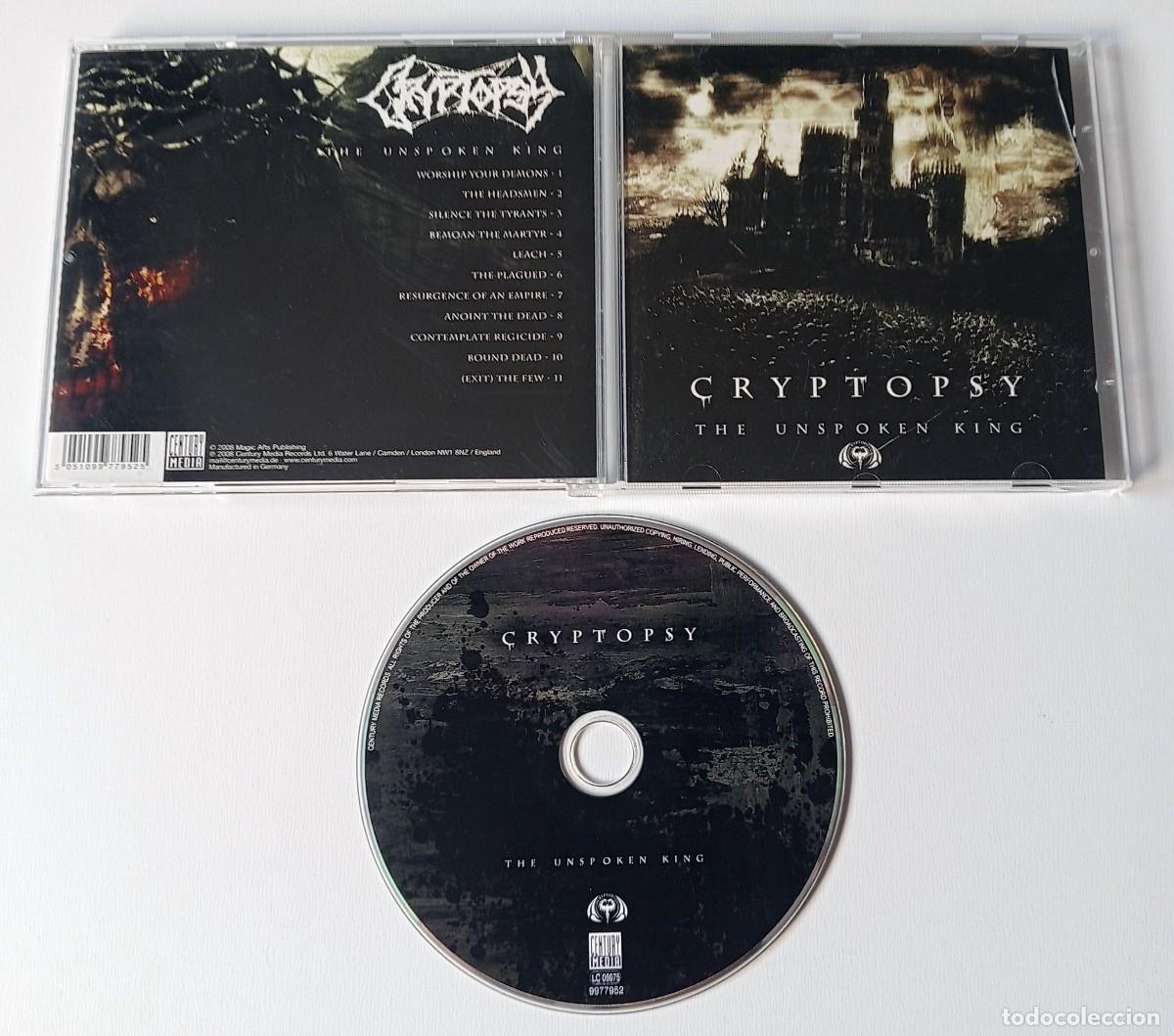 CDs de m&uacute;sica: CD CRYPTOPSY - THE UNSPOKEN KING - Foto 2