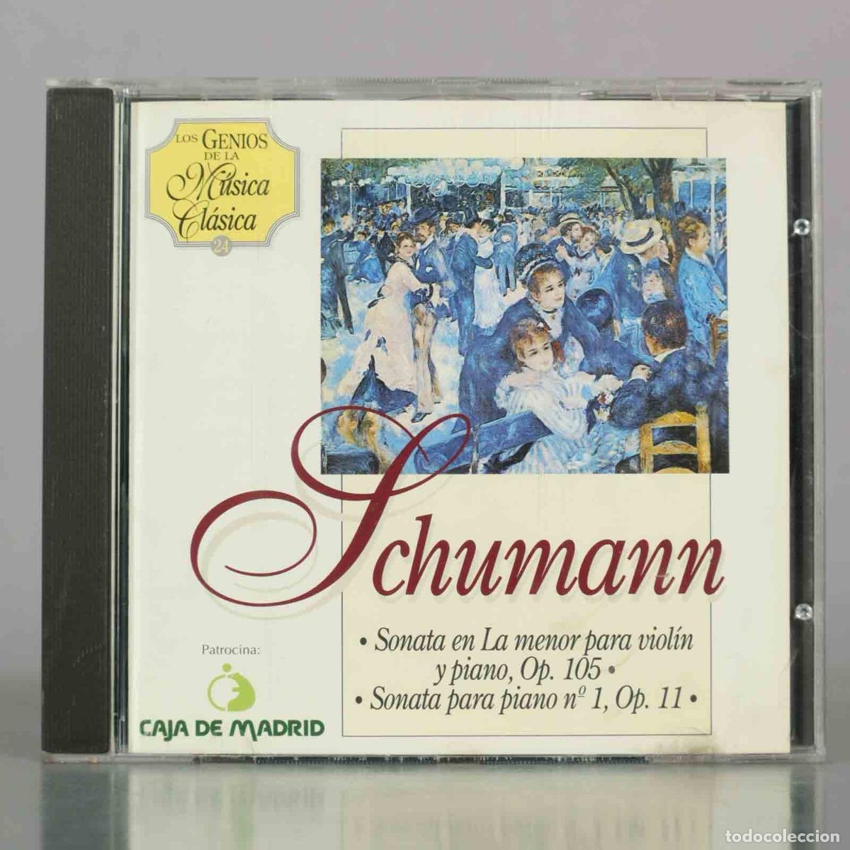 Music CDs: CD. Sonata en La menor para viol&iacute;n y piano, Op. 105 &middot; Sonata para piano n&ordm; 1 en Fa sostenido menor,