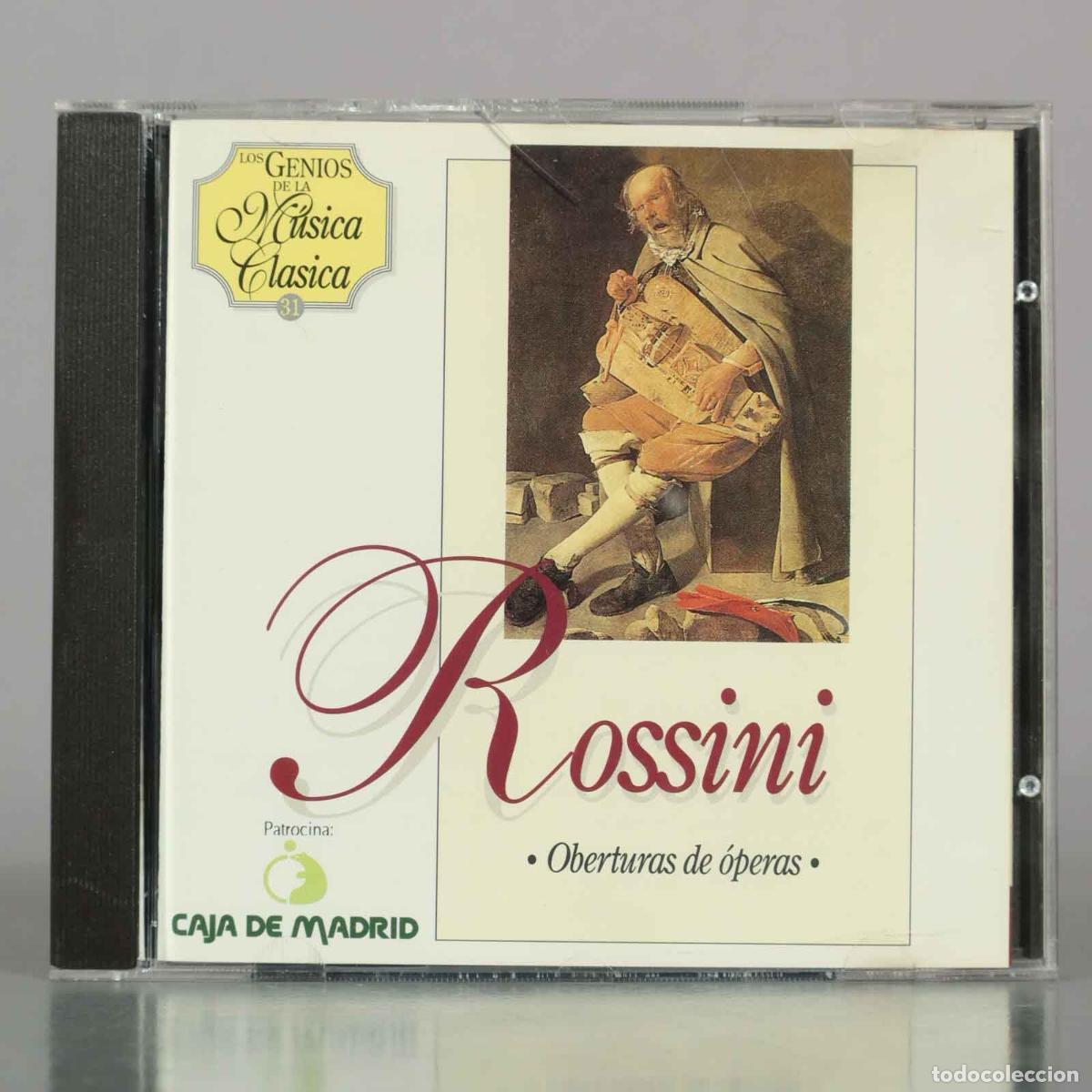 Music CDs: CD. Rossini &bull; Oberturas de &oacute;peras - Los Genios de la M&uacute;sica Cl&aacute;sica 31 - Berlin Radio Symphony Orch