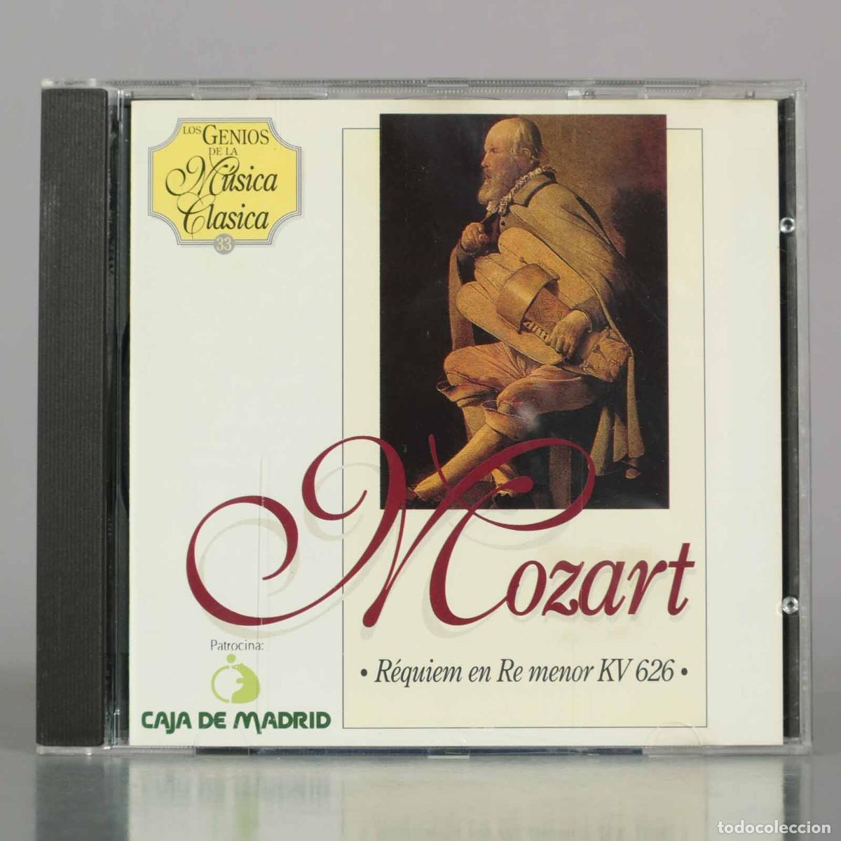 CDs de M&uacute;sica: CD. R&eacute;quiem en Re menor KV 626 - Wolfgang Amadeus Mozart - Orquesta y Coro de la Filarm&oacute;nica de Esl