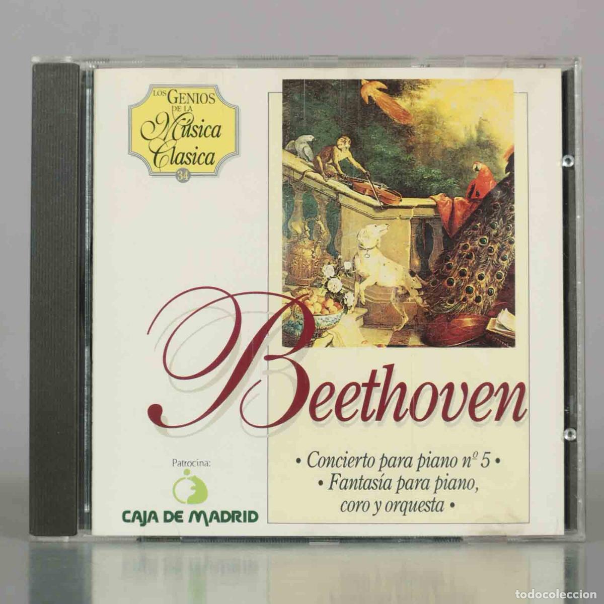 CDs de M&uacute;sica: CD. Concierto para piano n.&ordm; 5 / Fantas&iacute;a para piano, coro y orquesta - Beethoven - Peter Toperczer