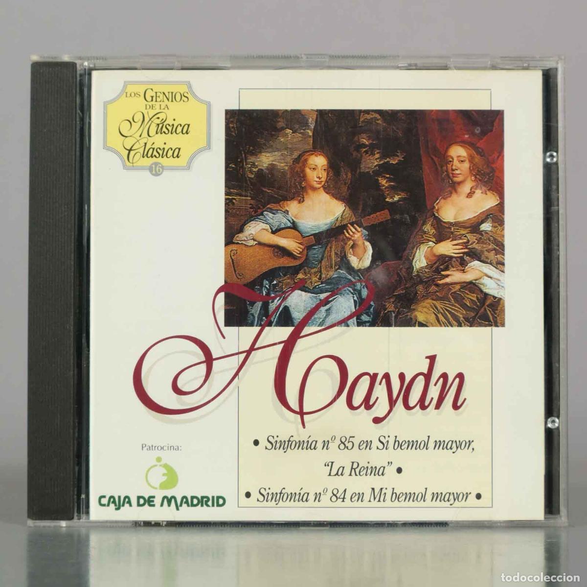 CDs de M&uacute;sica: CD. Haydn - Sinfon&iacute;a n&ordm; 85 en Si bemol mayor, La Reina - Sinfon&iacute;a n&ordm; 84 en Mi bemol mayor - Los Gen