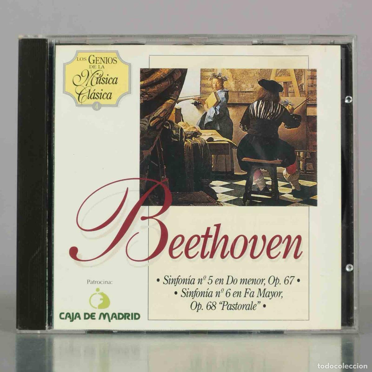 CDs de M&uacute;sica: CD. Beethoven - Sinfon&iacute;a n&ordm; 5 en Do menor, Op. 67, Sinfon&iacute;a n&ordm; 6 en Fa Mayor, Op. 68 Pastoral - Los