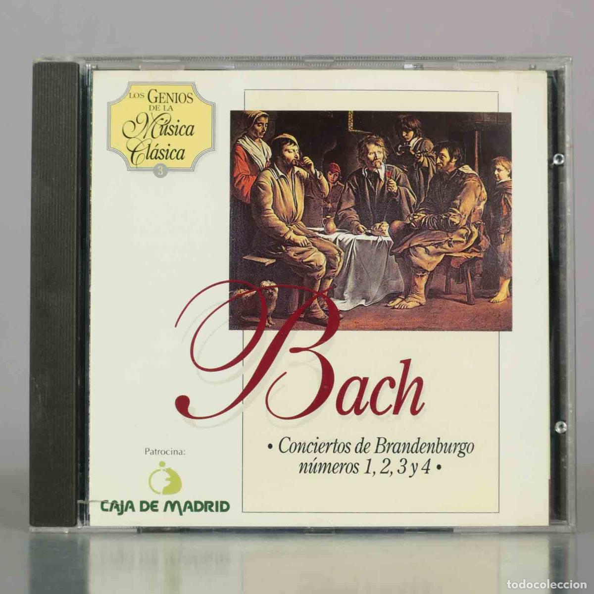 CDs de M&uacute;sica: CD. Conciertos de Brandenburgo n&uacute;meros 1, 2, 3 y 4 - Johann Sebastian Bach, Orquesta Sinf&oacute;nica de H