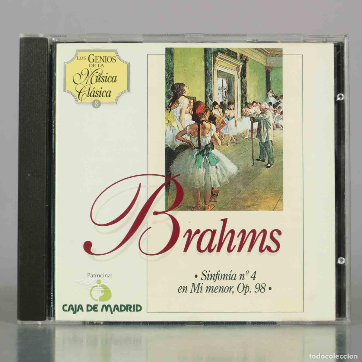 CDs de M&uacute;sica: CD. Sinfon&iacute;a n&ordm; 4 en Mi menor, Op. 98 - Johannes Brahms