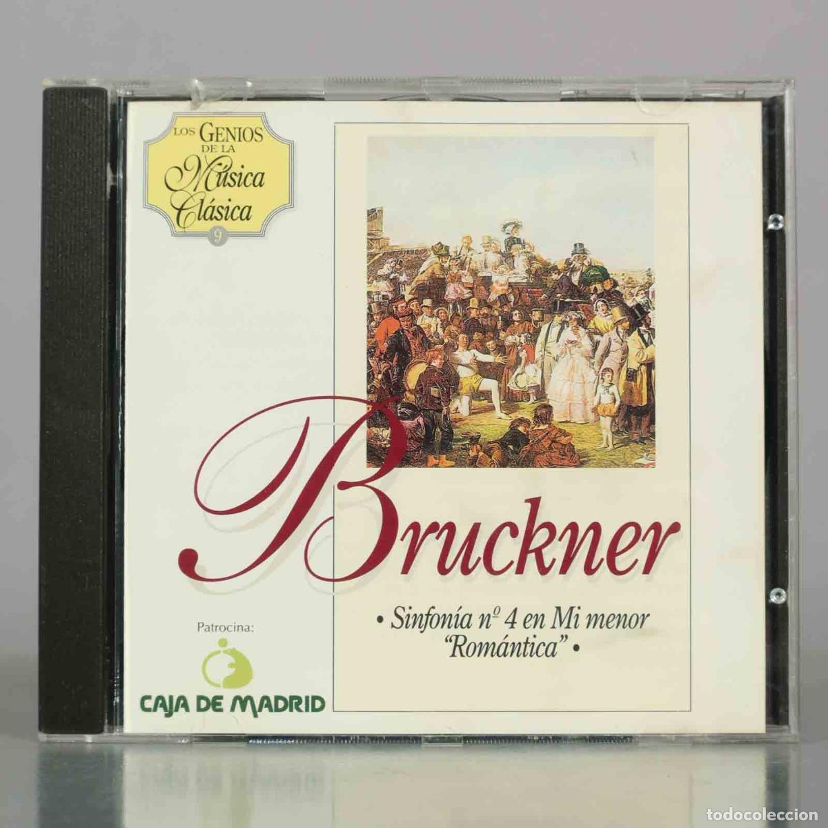 CDs de M&uacute;sica: CD. Bruckner - Sinfon&iacute;a n&ordm; 4 Rom&aacute;ntica - Los Genios de la M&uacute;sica Cl&aacute;sica