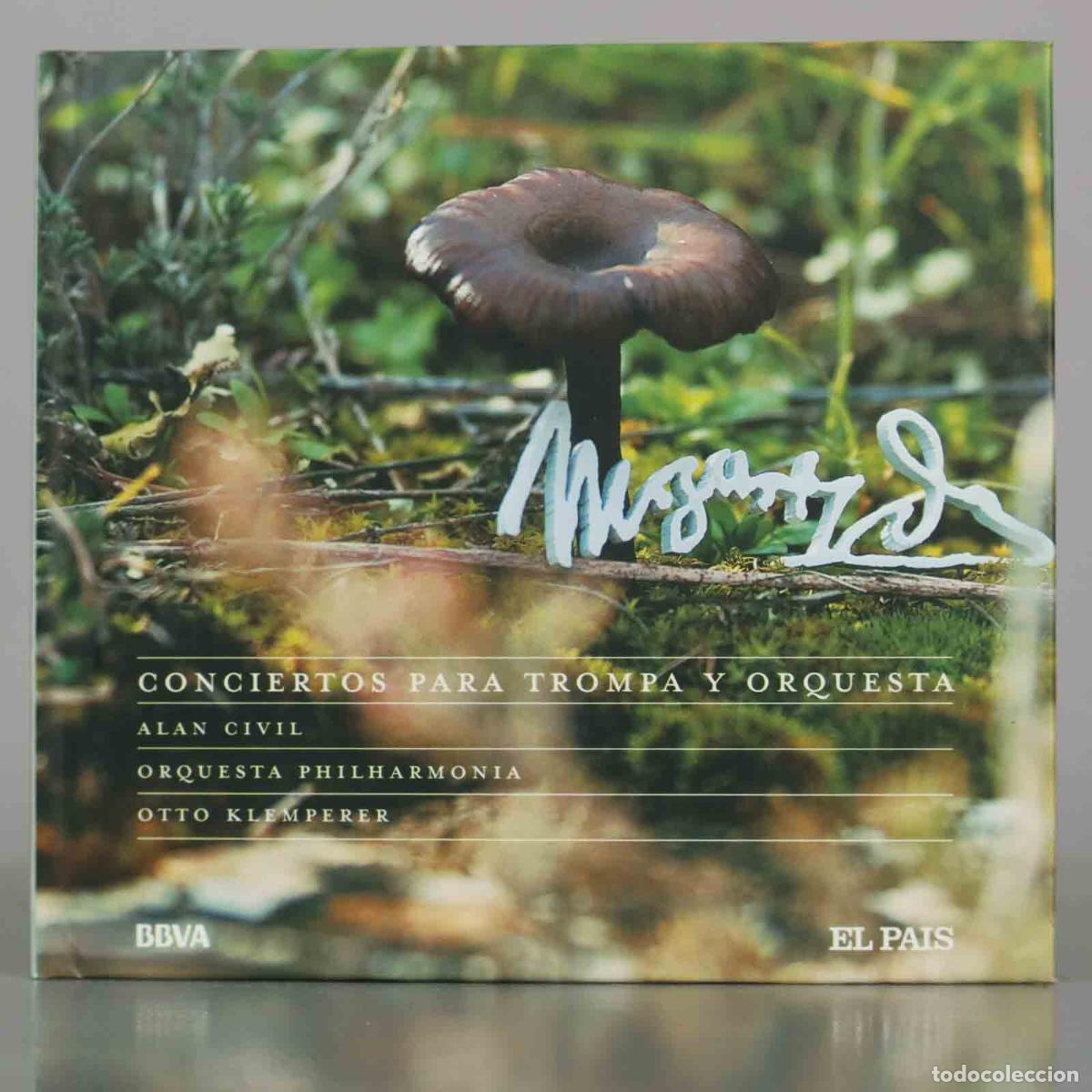 CDs de M&uacute;sica: CD. Mozart - Conciertos para trompa y orquesta - Alan Civil, Orquesta Philharmonia, Otto Klemperer