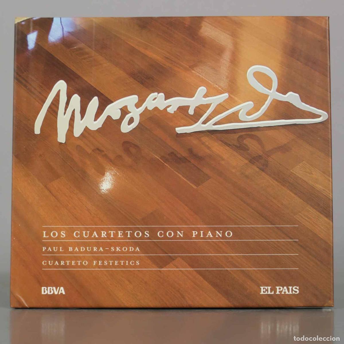 CDs de M&uacute;sica: CD. Los Cuartetos Con Piano - Wolfgang Amadeus Mozart, Paul Badura-Skoda, Cuarteto Festetics