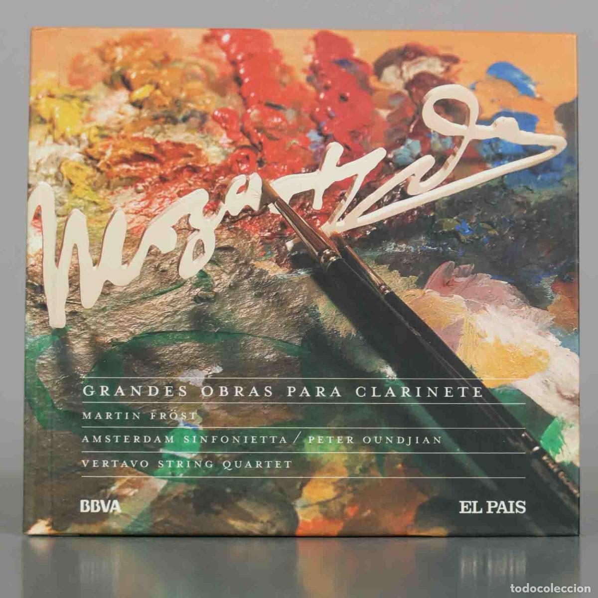 CDs de M&uacute;sica: CD. Mozart: Grandes Obras Para Clarinete - Martin Fr&ouml;st, Amsterdam Sinfonietta, Peter Oundjian, Ver
