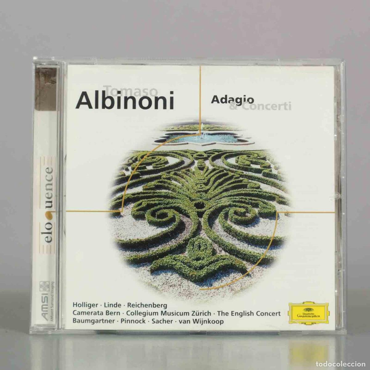 CDs de M&uacute;sica: CD. Adagio and Concerti - Tomaso Albinoni - Holliger, Linde, Reichenberg