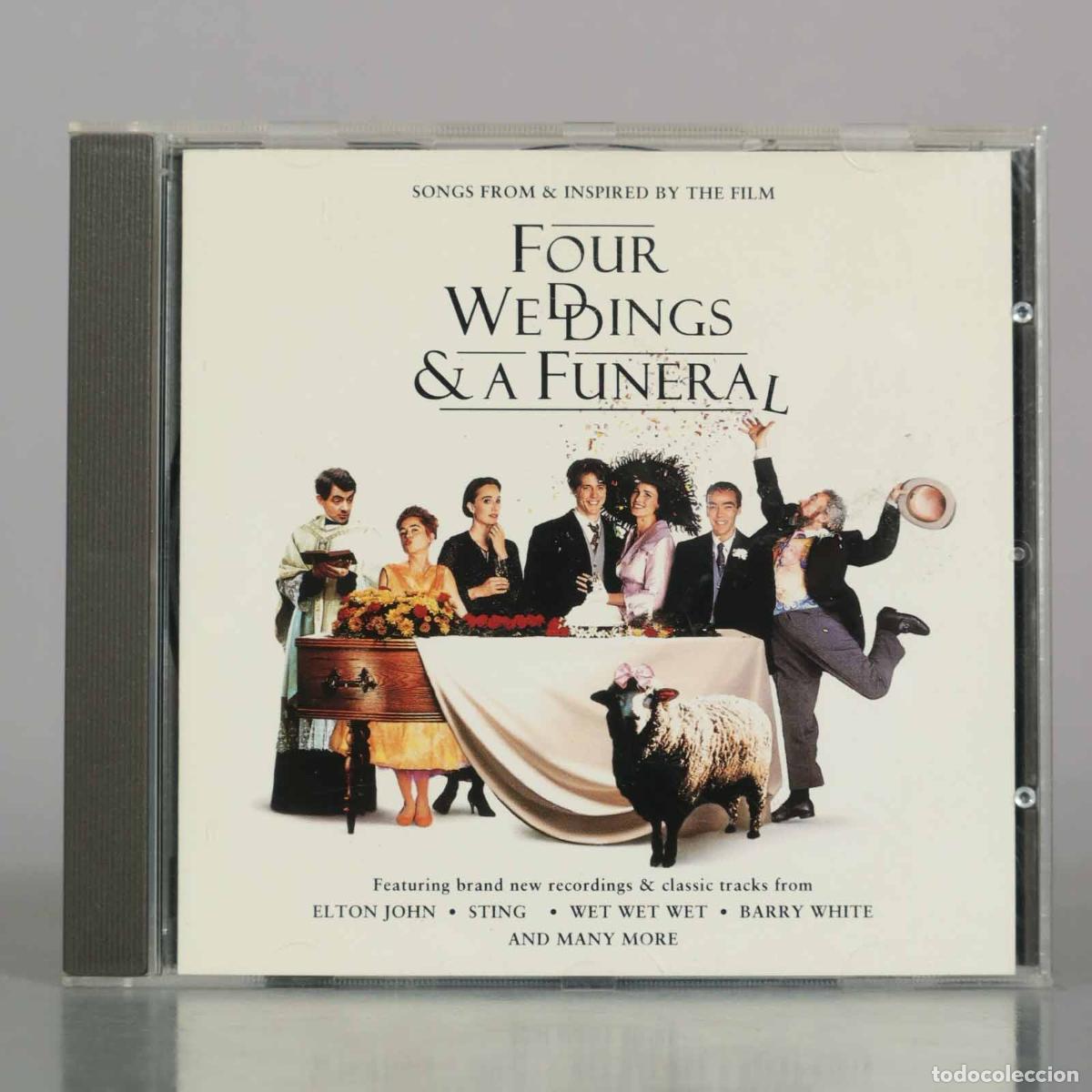 CDs de M&uacute;sica: CD. Songs From and Inspired By The Film Four Weddings and A Funeral - Elton John, Sting, Wet Wet Wet