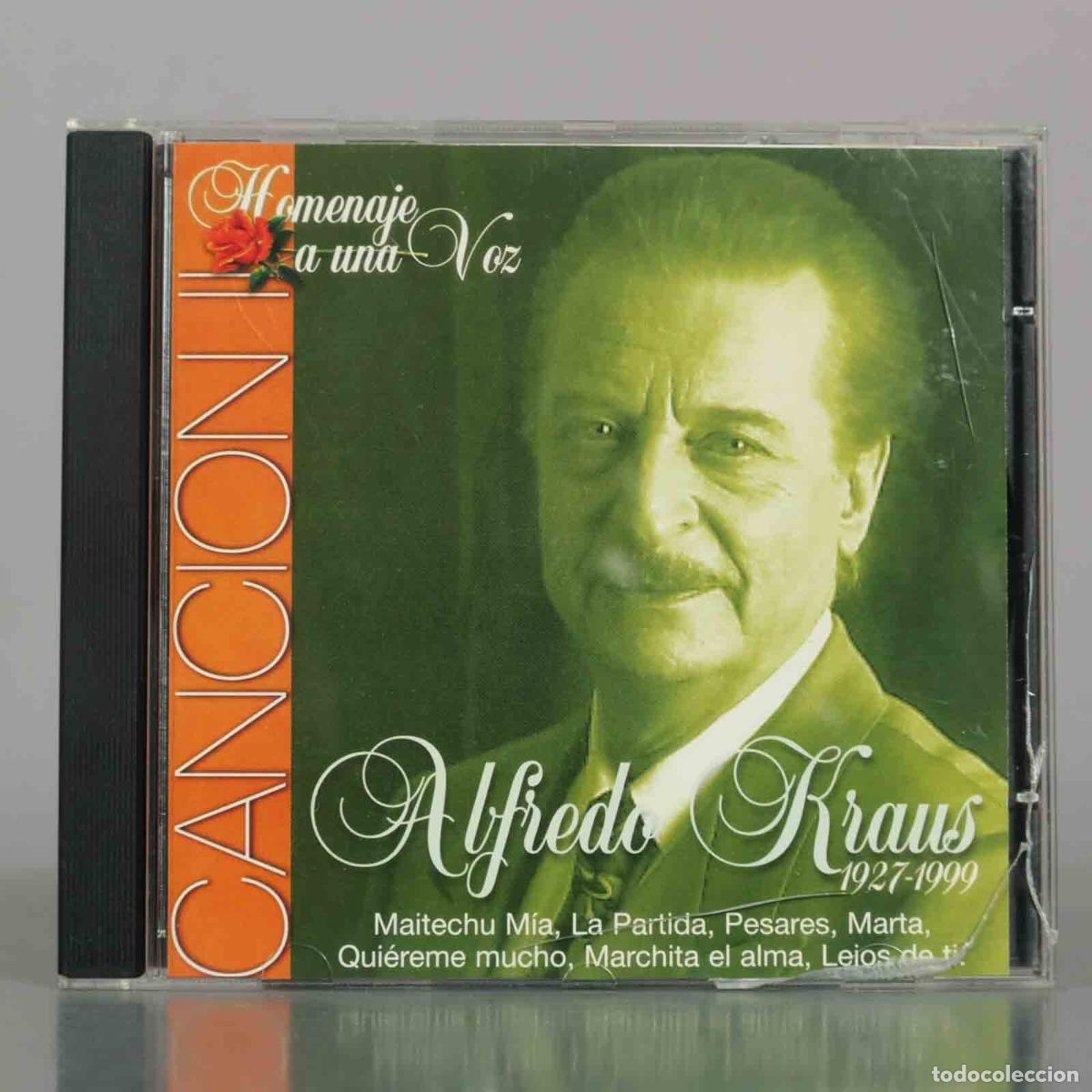 CDs de M&uacute;sica: CD. Homenaje a una voz - Cancion II - Alfredo Kraus