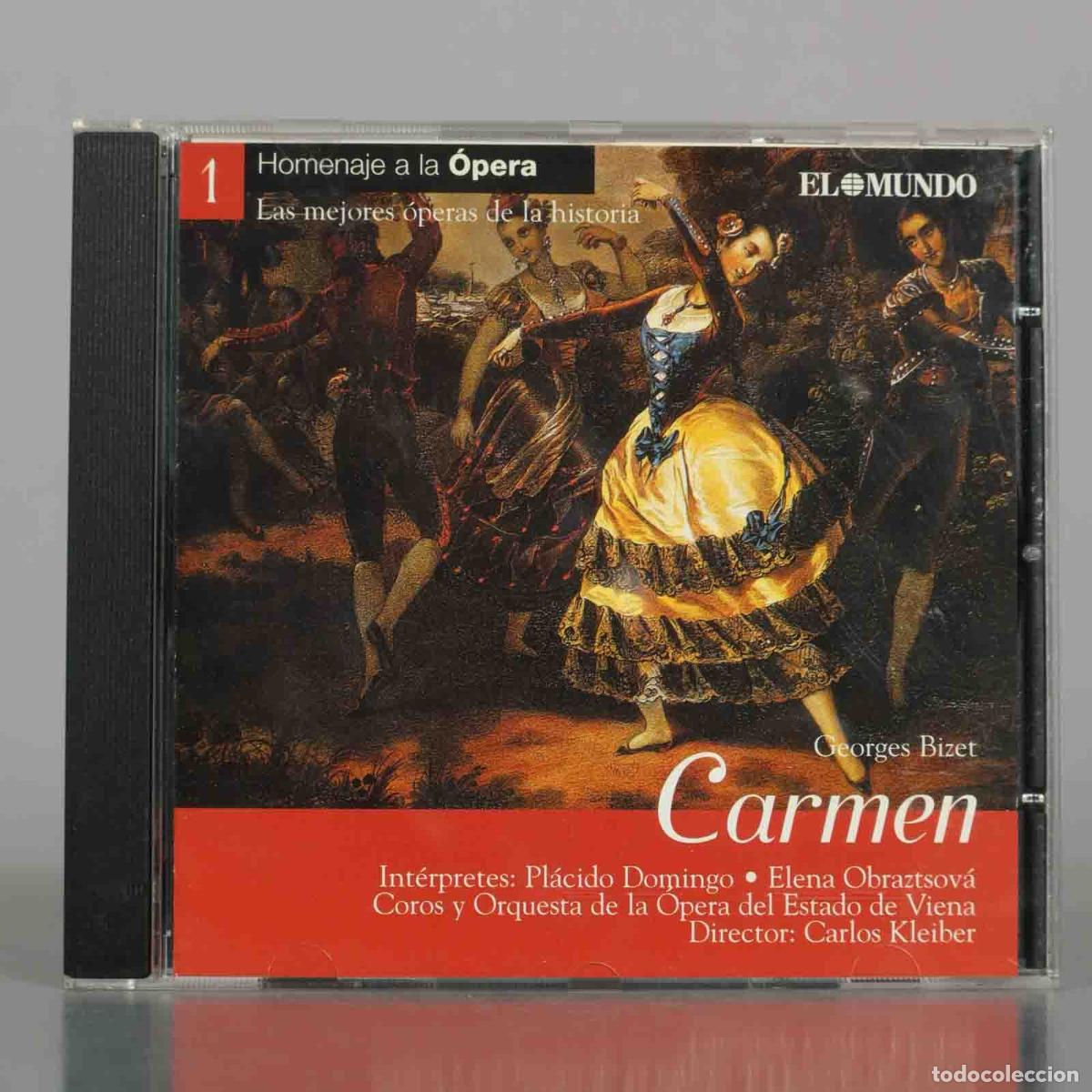 CDs de M&uacute;sica: CD. Carmen - Georges Bizet, Pl&aacute;cido Domingo, Elena Obraztsova, Carlos Kleiber