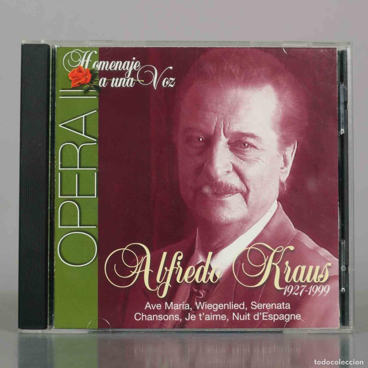 CDs de M&uacute;sica: CD. Homenaje a una voz: &Oacute;pera II - Alfredo Kraus