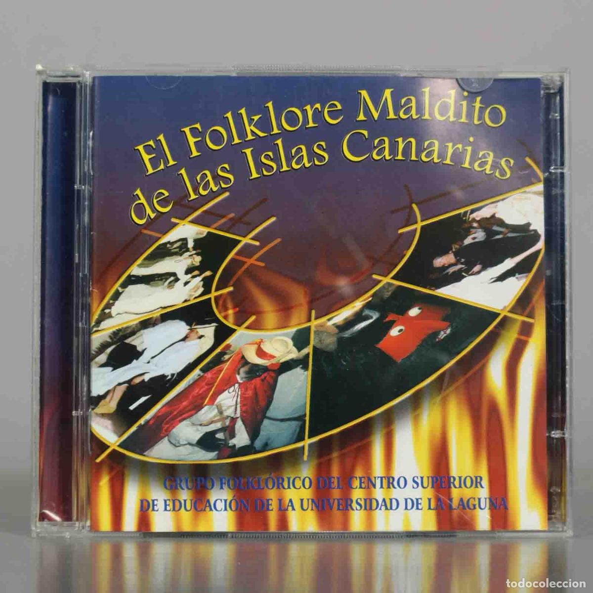 CDs de M&uacute;sica: CD. El Folklore Maldito de las Islas Canarias - Grupo Folkl&oacute;rico del Centro Superior de Educaci&oacute;n d