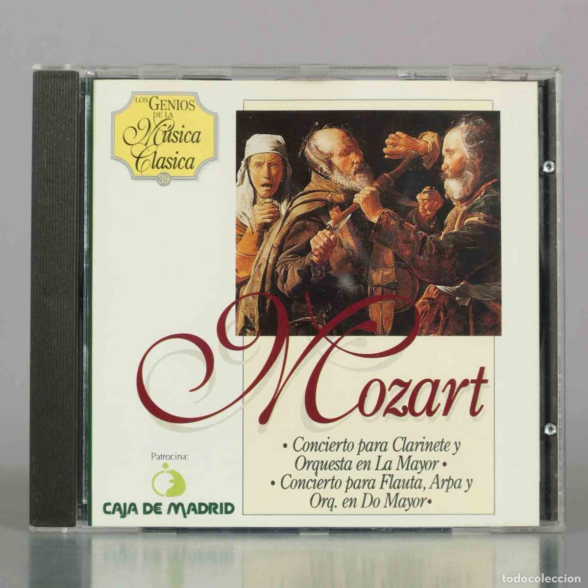 CDs de M&uacute;sica: CD. Los Genios de la M&uacute;sica Cl&aacute;sica 39: Conciertos de Mozart - Wolfgang Amadeus Mozart, Orquesta Fi