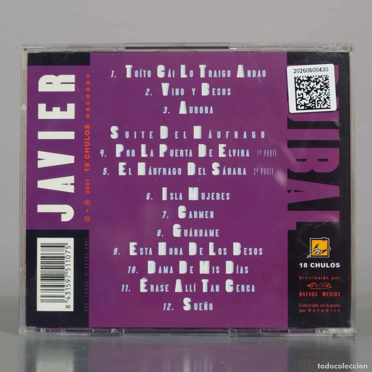 CDs de m&uacute;sica: CD. Las Damas Primero - Javier Ruibal - Foto 2