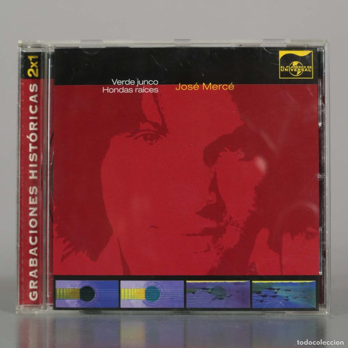 CDs de M&uacute;sica: CD. Verde Junco / Hondas Ra&iacute;ces - Jos&eacute; Merc&eacute; - Enrique de Melchor, Tomatito
