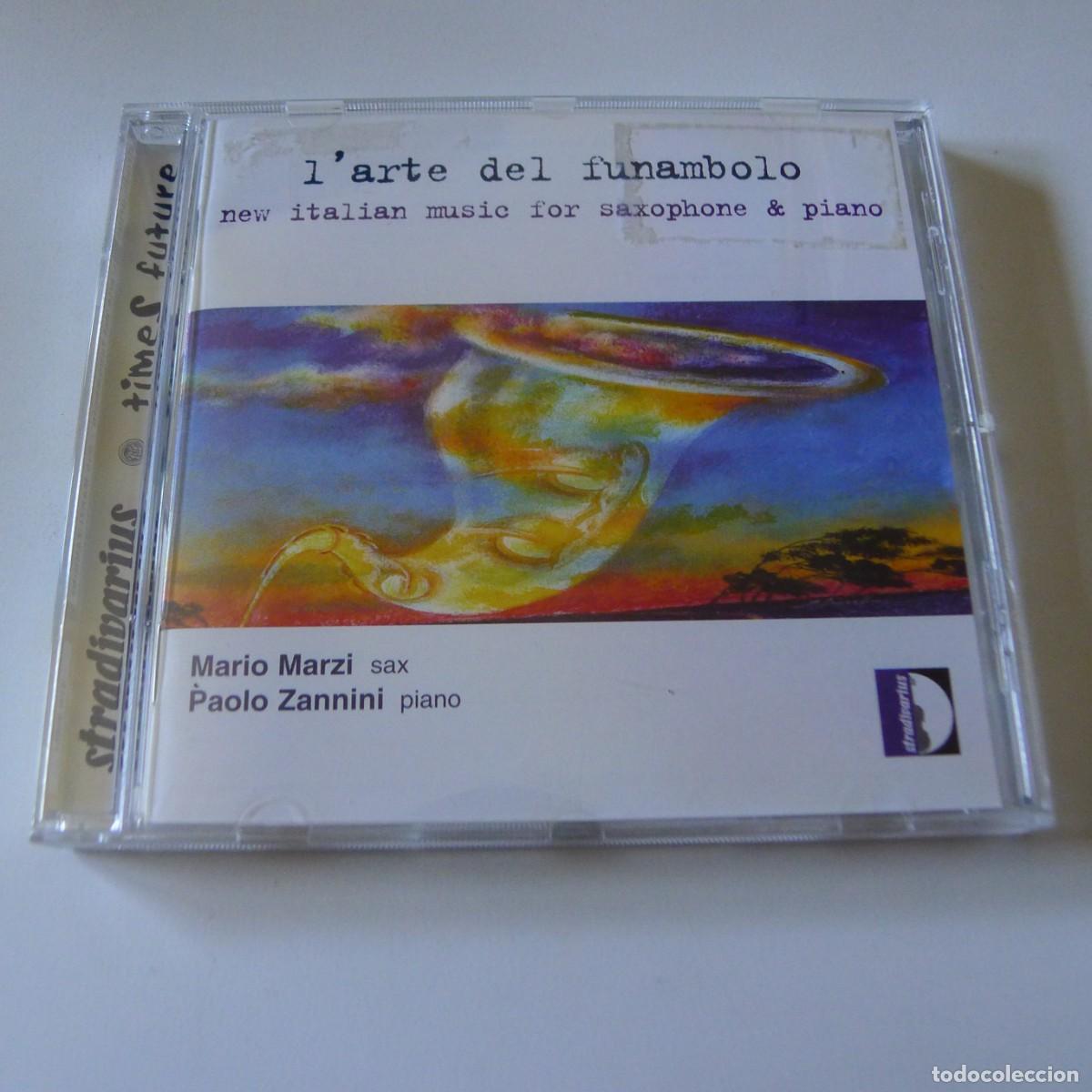 CDs de M&uacute;sica: Mario Marzi, Paolo Zannini &ndash; L'Arte Del Funambolo (New Italian Music For Saxophone & Piano) CD