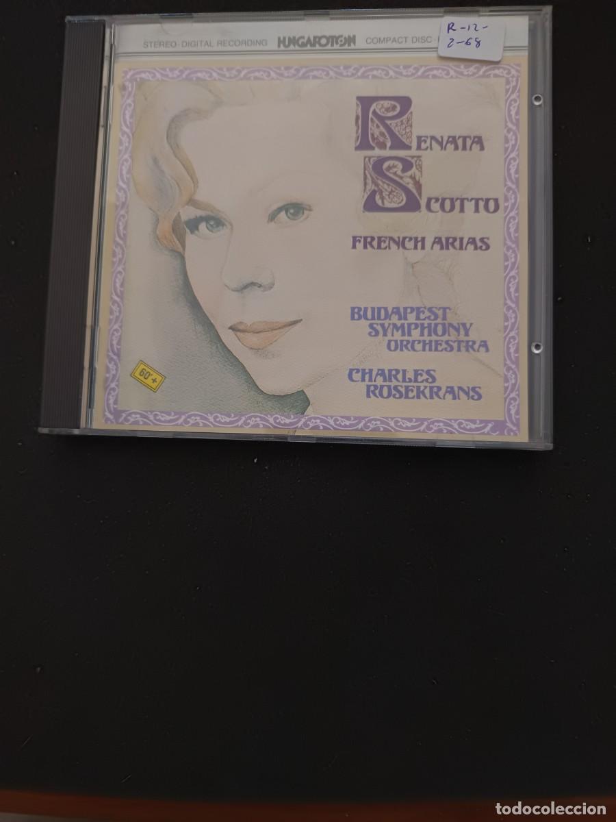 CDs de M&uacute;sica: RENATA SCOTTO. FRENCH ARIAS. DIR.: CHARLES ROSEKRANS. BUDAPEST SYMPHONY ORCHESTRA
