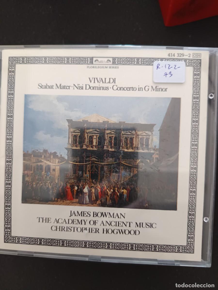 CDs de M&uacute;sica: VIVALDI: STABAT MATER / NISI DOMINUS / CONCERTO IN G MINOR. DIR.: CHRISTOPHER HOGWOOD