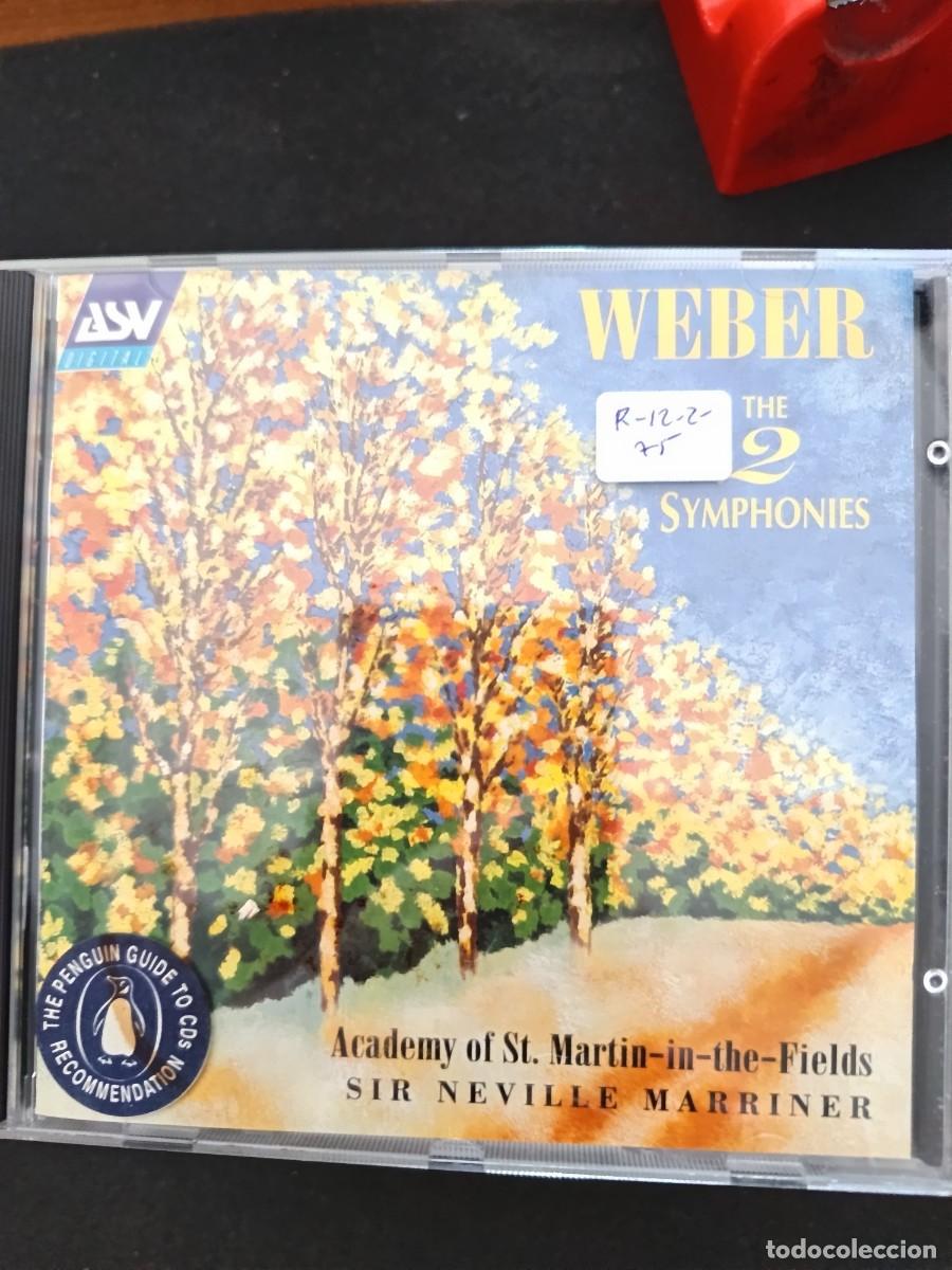 CDs de M&uacute;sica: WEBER. THE 2 SYMPHONIES. DIR.: SIR NEVILLE MARRINER. ACADEMY OF ST. MARTIN-IN-THE-FIELDS