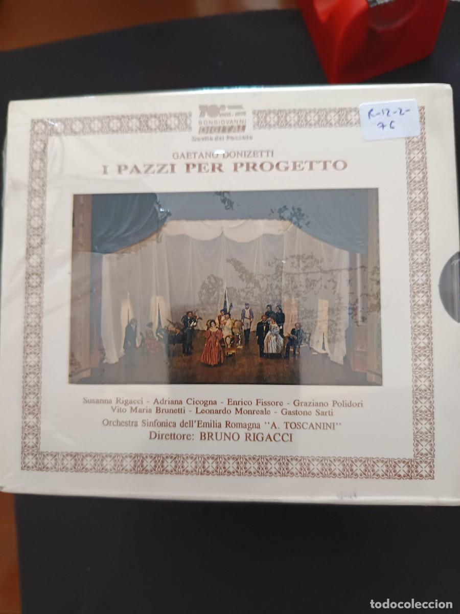 CDs de M&uacute;sica: GAETANO DONIZETTI: I PAZZI PER PROGETTO. DIR.: BRUNO RIGACCI
