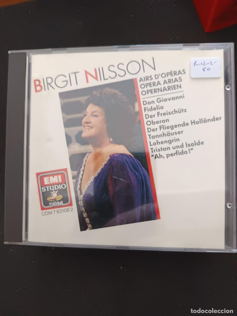 CD de M&uacute;sica: BIRGIT NILSSON. ARIAS DE &Oacute;PERA: DON GIOVANNI, FIDELIO, DER FREISCH&Uuml;TZ, OBERON, DER FLIEGENDE HOLL&Auml;ND